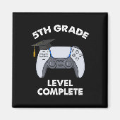 5年生レベル全卒業ゲーマーボーイズSch マグネット (正面)