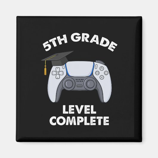 5年生レベル全卒業ゲーマーボーイズSch マグネット (正面)