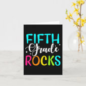 5年生ロックチーム5年生先生 カード (黄色い花)