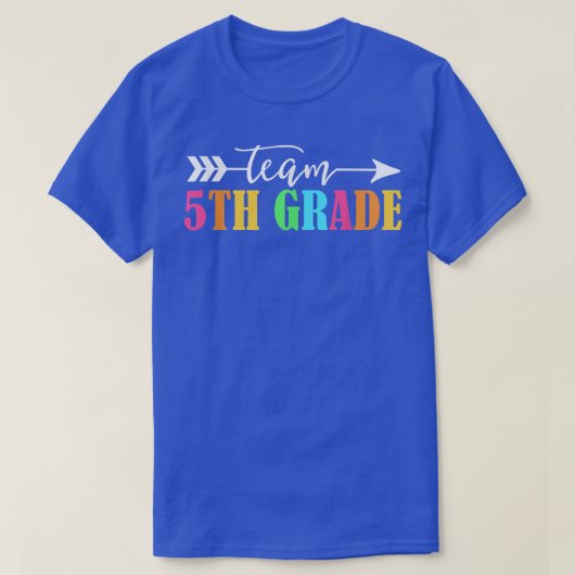 5年生先生チームシャツ Tシャツ (デザイン正面)