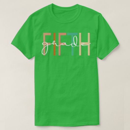 5年生先生チーム5年生チーム Tシャツ (デザイン正面)