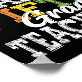 5年生先生ティードリームチーム赤5年生 ポスター (角)