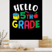 5年生先生ハロー5年生 ポスター (キッチン)