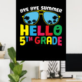 5年生先生ハロー5年生 ポスター (ホームオフィス)