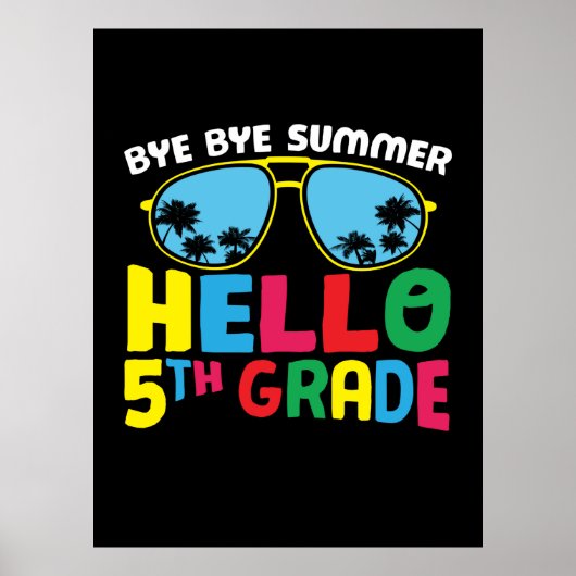 5年生先生ハロー5年生 ポスター (正面)