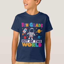 5年生先生宇宙飛行士宇宙 Tシャツ