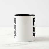 5年生先生鑑賞黒 ツートーンマグカップ (中央)