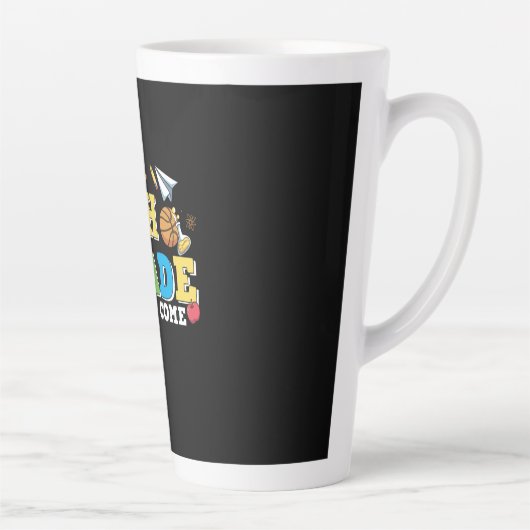 5年生先生5年生ここ来I カフェラテマグ (右)