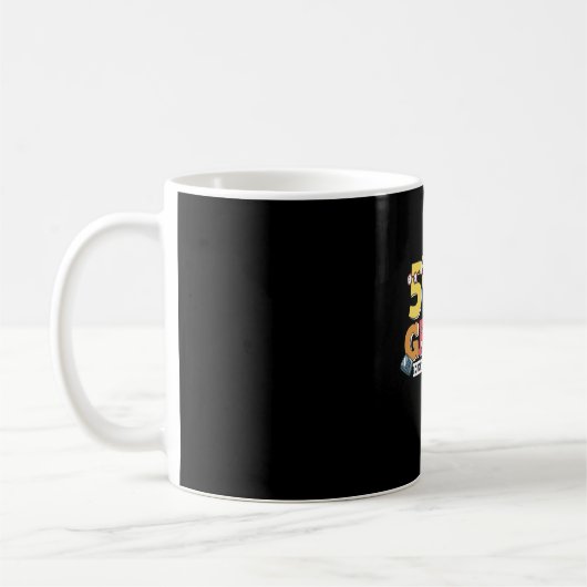 5年生先生5年生ここ来I コーヒーマグカップ (左)