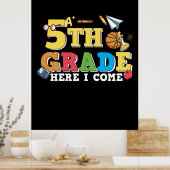 5年生先生5年生ここ来I ポスター (キッチン)