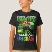 5年生学のVirtual's Completed Game Tシャツ (正面)