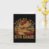 5年生5Clギフトバイクスクーオに轟音 カード (黄色い花)