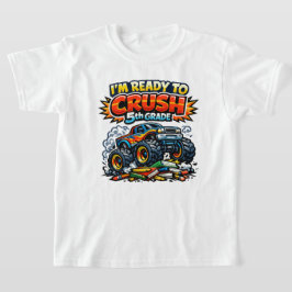 5年生 モンスタートラック 勝利の宣言 Tシャツ