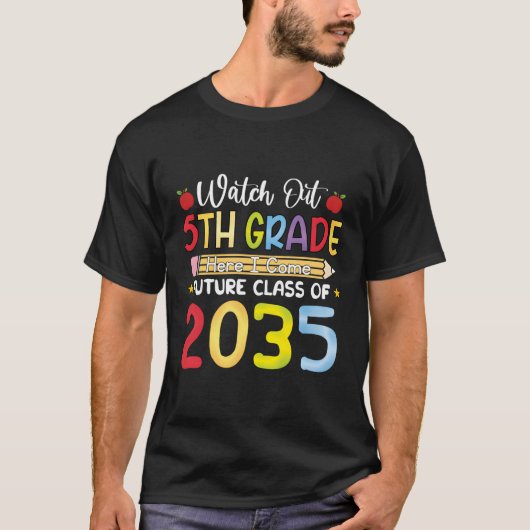 5年生Iフューチャークラス2035来年を見学 Tシャツ (正面)