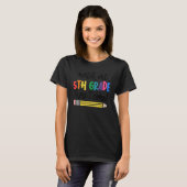 5年生I鉛筆5年生O来年生 Tシャツ (正面フル)