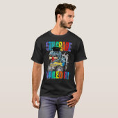 5年生Itモンスタートラック恐竜の釘付け Tシャツ (正面フル)