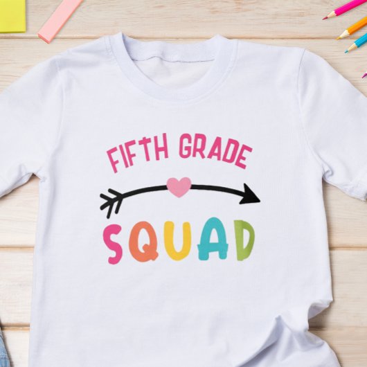 5年生Squad 学校 Tシャツ