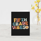 5年生Vibes -5年生チームレトロ1日目 カード (黄色い花)