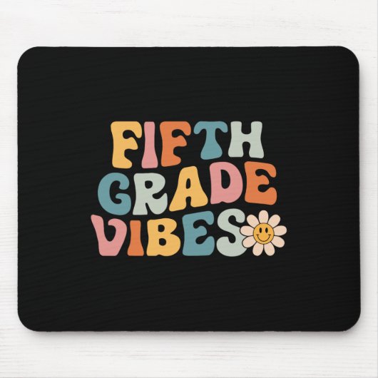 5年生Vibes -5年生チームレトロ1日目 マウスパッド (正面)