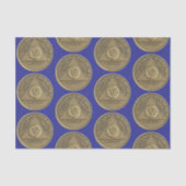 5年記念コイン 薄葉紙 (正面)