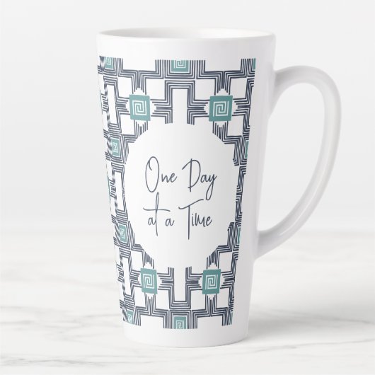 5年間の個人保証誕生日記念日 カフェラテマグ (右)