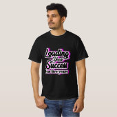 5年間の成功ロード - モチベーション Tシャツ (正面フル)
