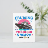 5年間の結婚生活をクルージング ポストカード (スタンド正面)