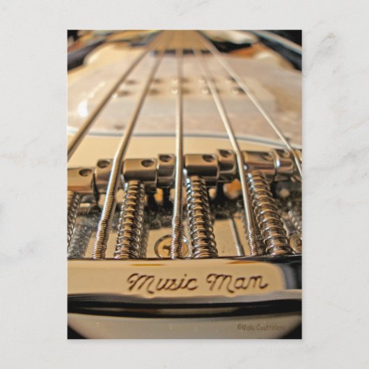 5弦ベースのポストカード ポストカード (正面)
