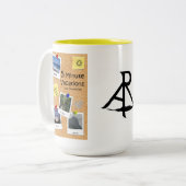 5微細な休暇のマグ ツートーンマグカップ (正面左)