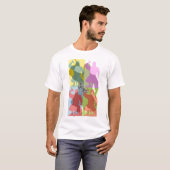 5忍者の強いワイシャツ Tシャツ (正面フル)