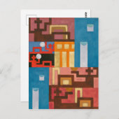 5拡張姿 | Sophie Taeuber-Arp | ポストカード (正面/裏面)