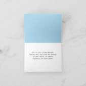 5文字の名前ハッピーバースデーカード カード (内部)