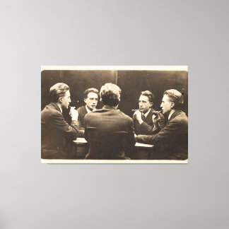 5方向ポートレートのデュシャン張りキャンバス キャンバスプリント