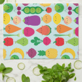 5日のフルーツ及び野菜 キッチンタオル (折り畳み)