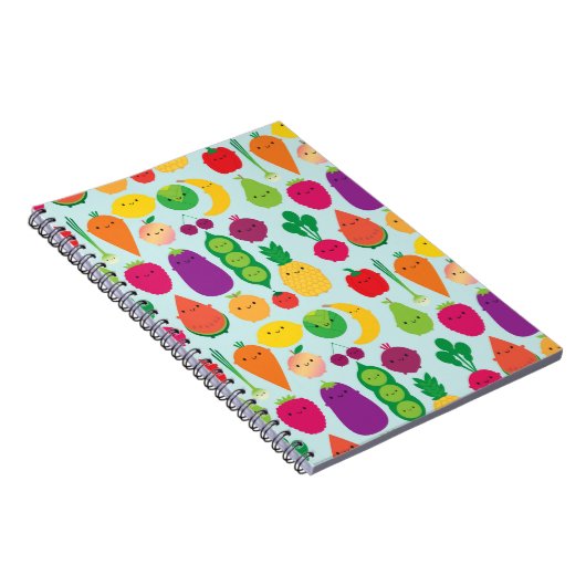 5日のフルーツ及び野菜 ノートブック (右側)