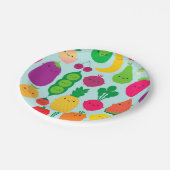 5日のフルーツ及び野菜 ペーパープレート