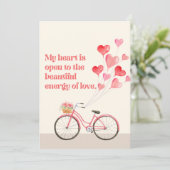 5日目の心のこもったマニフェスト愛の確認カード (スタンド正面)