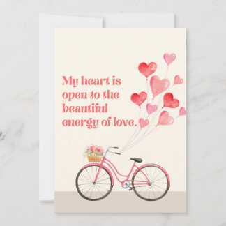 5日目の心のこもったマニフェスト愛の確認カード