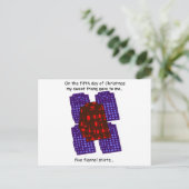 5日目レッドネッククリスマス シーズンポストカード (スタンド正面)