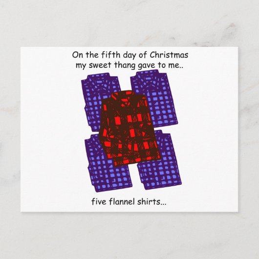 5日目レッドネッククリスマス シーズンポストカード (正面)