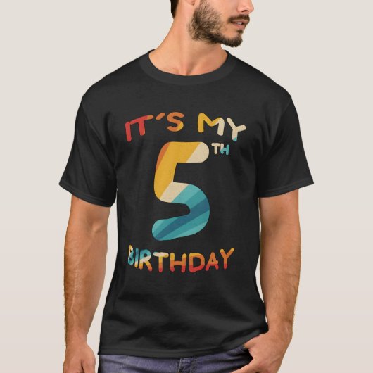 5日5日だ Tシャツ (正面)