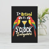 5時で定年退職しただ 招待状 (スタンド正面)