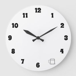 5時どこかで ラージ壁時計