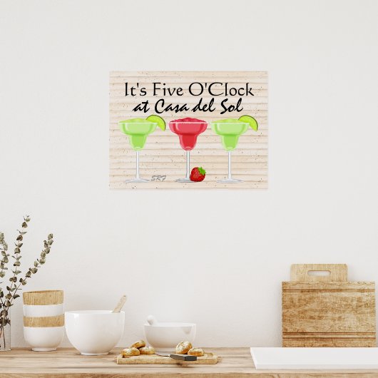 5時どこかで – SRF ポスター (キッチン)