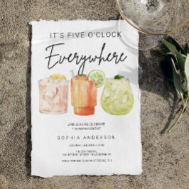 5時どこでもリタイアメントパーティー 招待状