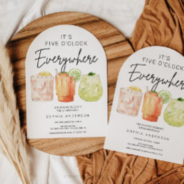 5時どこでもリタイアメントパーティー 招待状