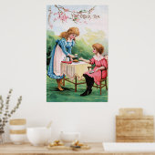 5時のお茶 ポスター (キッチン)