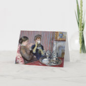 5時のお茶 |メアリー・カッサット カード (正面)