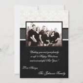 5時間365日のクリスマスクリスマスハッピーホリデーフォトカード シーズンカード (正面)