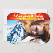 5時間365日のシニア発表African Safari Giraffe Sun 案内状 (正面)